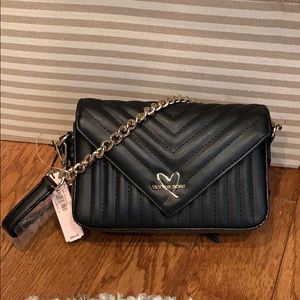 New Black Victoria’s Secret Crossbody Bag